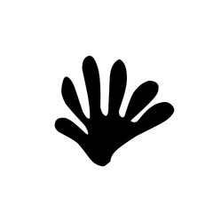 seaweed silhouette icon