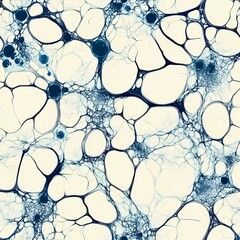 Tissue-like seamless pattern, background for life science presentations or websites