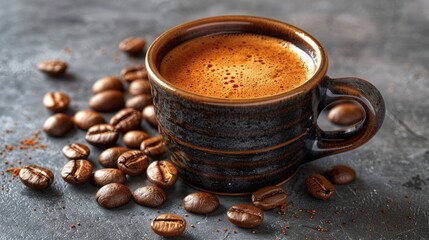 cup of coffee HD 8K wallpaper Stock Photographic Image  