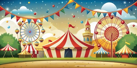 Obraz premium carnival background