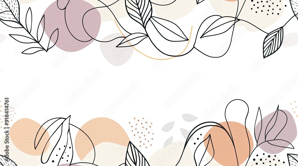 Poster abstract background