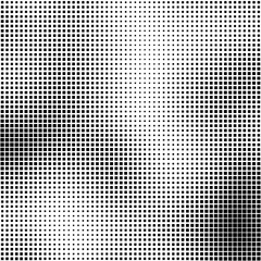 rectangular array of squares with perlin noise