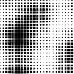 rectangular array of squares with perlin noise