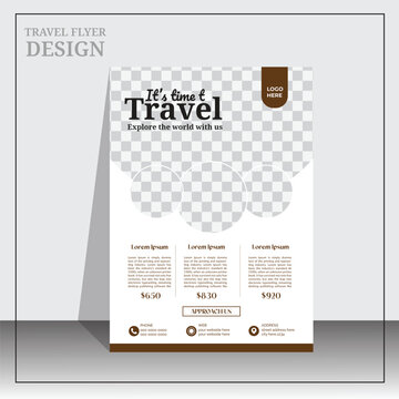 Travel flyer design