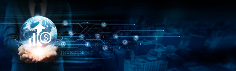 Investor holds  global financial network connected to various capital markets, institutional...