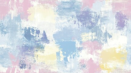 Obraz premium Abstract Pastel Painting with Layered Brushstrokes