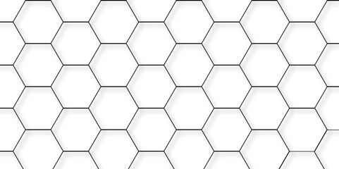 Abstract elegant background black line texture. Abstract black geometric overlapping hexagon pattern abstract futuristic background design. data concept. wallpaper background vector illustration.