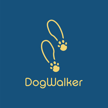 Dog Walker Logo | Dog Walker Icon