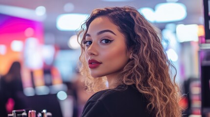 Beauty brand ambassadors represent beauty brands at various events. Trade show and promotions within the store