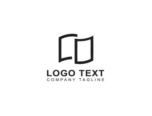 Abstract premium typography logo design