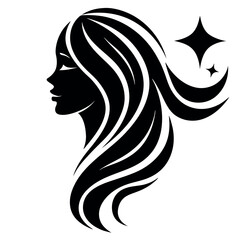 Beauty care logo vector art illustration.