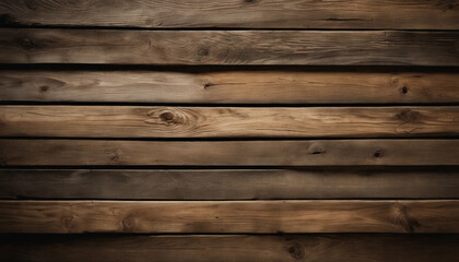 Naklejka premium Wooden background or texture. Wood planks