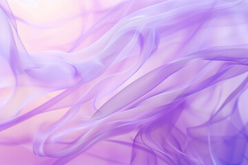 Obraz premium an abstract lavender background with soft, flowing curves and a hazy, dreamy effect, creating a serene and elegant visual