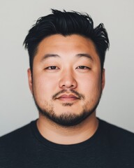 Obraz premium Men of different ethnicities showcase unique expressions and emotions together