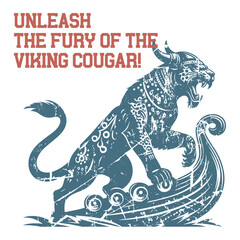 Unleash the fury of the Viking Cougar!