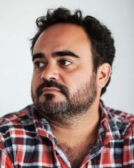 Obraz premium Men from different ethnicities displaying a range of emotional expressions