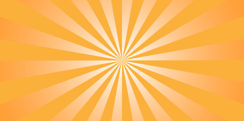 Vintage sun ray orange and red radial spiral sunrise, sunlight creative vector summer sunny. retro sunburst banner or template background.	
