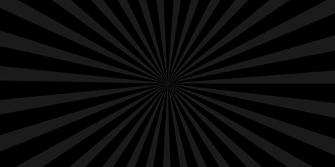 Vintage sun ray black and gray radial spiral sunrise, sunlight creative vector summer sunny. retro sunburst banner or template background.	
