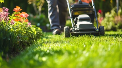 Gardeners, gardeners, planters, mowing, and outdoor maintenance.