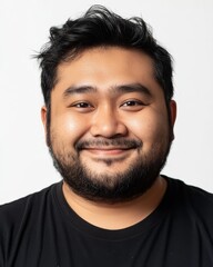 Obraz premium Portraits of men from various ethnicities showcase their unique expressions