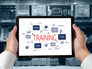 E-learning website with sofware for student to study online on the internet network snugly