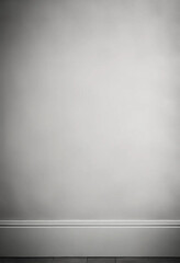 Product presentation on white studio background