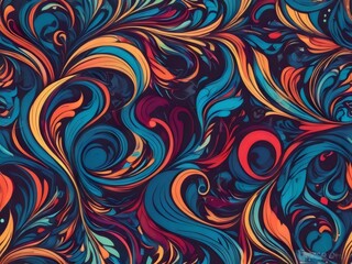 Seamless Pattern abstract art background