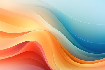 Abstract background with colorful flowing lines.