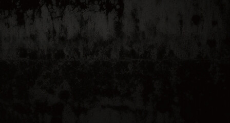 Obraz premium Fondo de hormigón con textura grunge negro oscuro. Panorama de fondo o textura de pizarra negra gris oscuro. Textura de hormigón negro vectorial. Fondo de pared de piedra. 