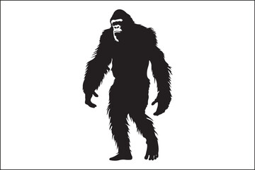 Bigfoot black vector silhouette,
bigfoot silhouette,
sasquatch,
sasquatch silhouette,
monster,
creature,
mythical creature,
forest creature,
woodland creature,
wall art,
