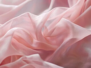 Obraz premium Soft focus images of cotton fabric, depicting its breathable and smooth qualities