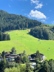 landscape in the mountains