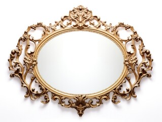 Mirror isolated on white background