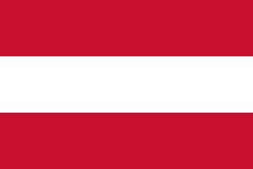 Obraz premium Flag of Austria Austrian Flag Rectangular | Aspect Ratio 2:3, High Resolution