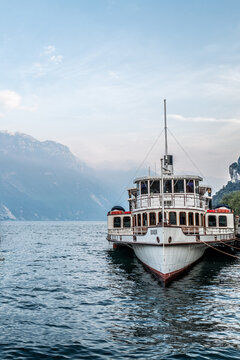 Boat on Lake Garda