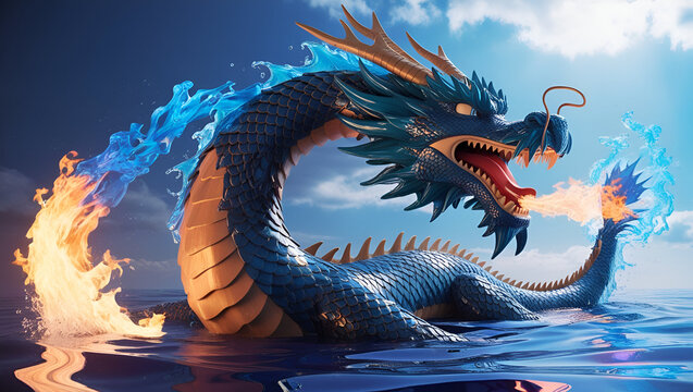 blue dragan