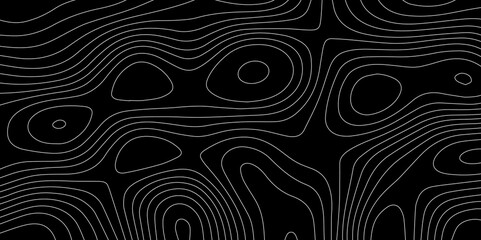 Abstract wave paper curved reliefs background .gradient multicolor wave curve lines banner background design .topographic contours map background .Vector geographic contour map.