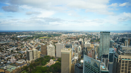 Fototapeta premium Sydney, From Above