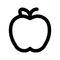 apple line icon
