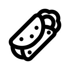 kebab line icon