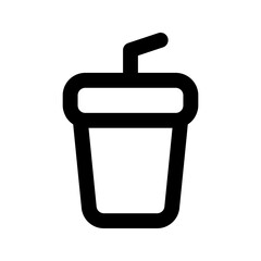 soft drink line icon