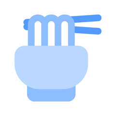 noodles duotone icon