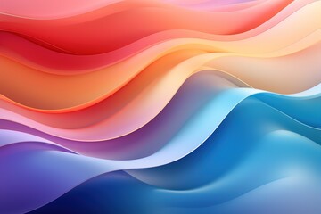 Abstract colorful wavy background.
