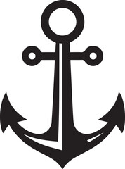  anchor vector silhouette illustration logo art