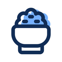 rice filled line icon