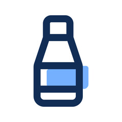 soy sauce filled line icon