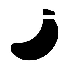 banana glyph icon