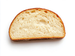 Half loaf of artisan bread