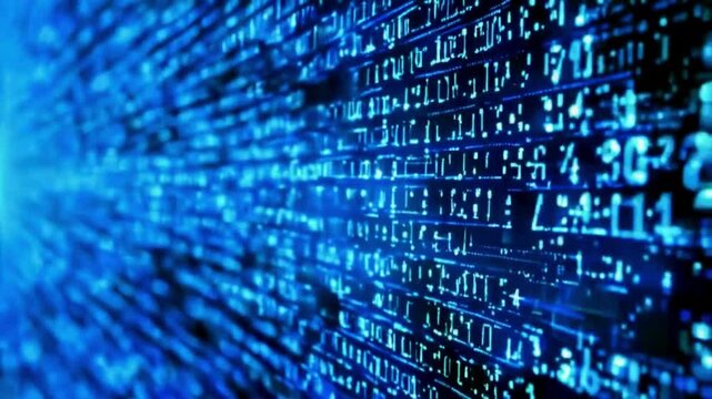 binary code background