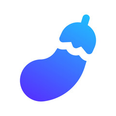 eggplant gradient fill icon